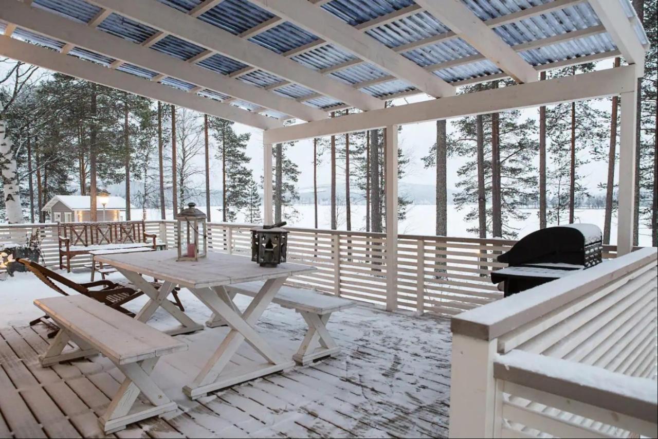 Luxurious Villa Kinos With Jacuzzi Rovaniemi Buitenkant foto