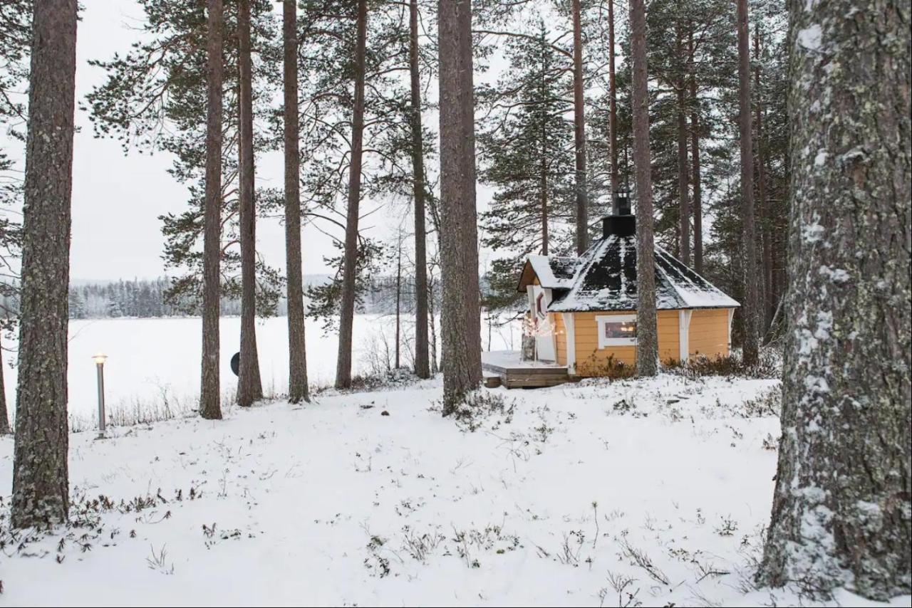 Luxurious Villa Kinos With Jacuzzi Rovaniemi Buitenkant foto